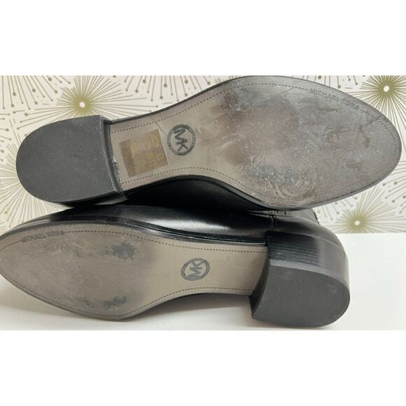 Michael Michael Kors black leather Shaw booties. Size 7.5. - Picture 6 of 8